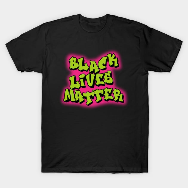 Black Lives Matter 90s Fresh Prince Retro Style T-Shirt by geekmethat